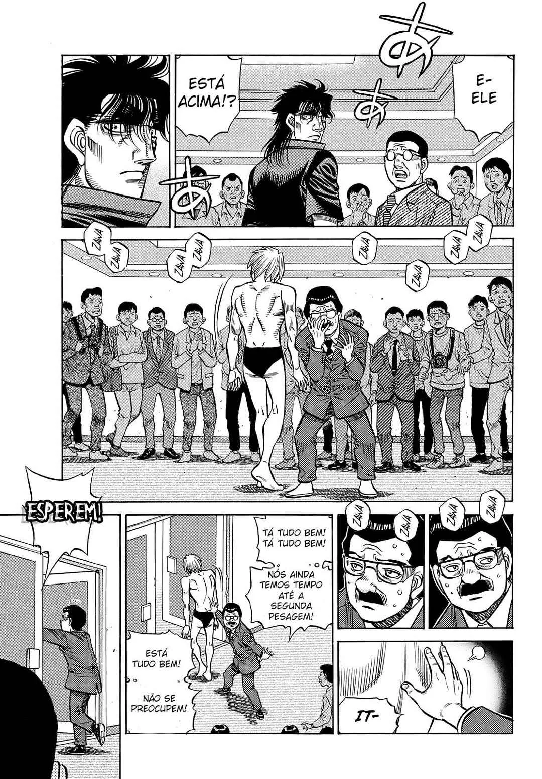 Hajime no Ippo Capítulo 889 – Obstáculo Invisível