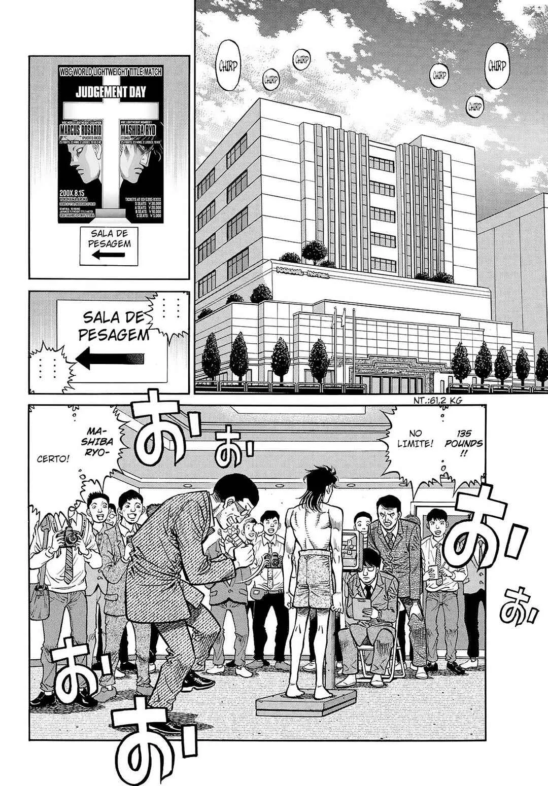 Hajime no Ippo Capítulo 889 – Obstáculo Invisível