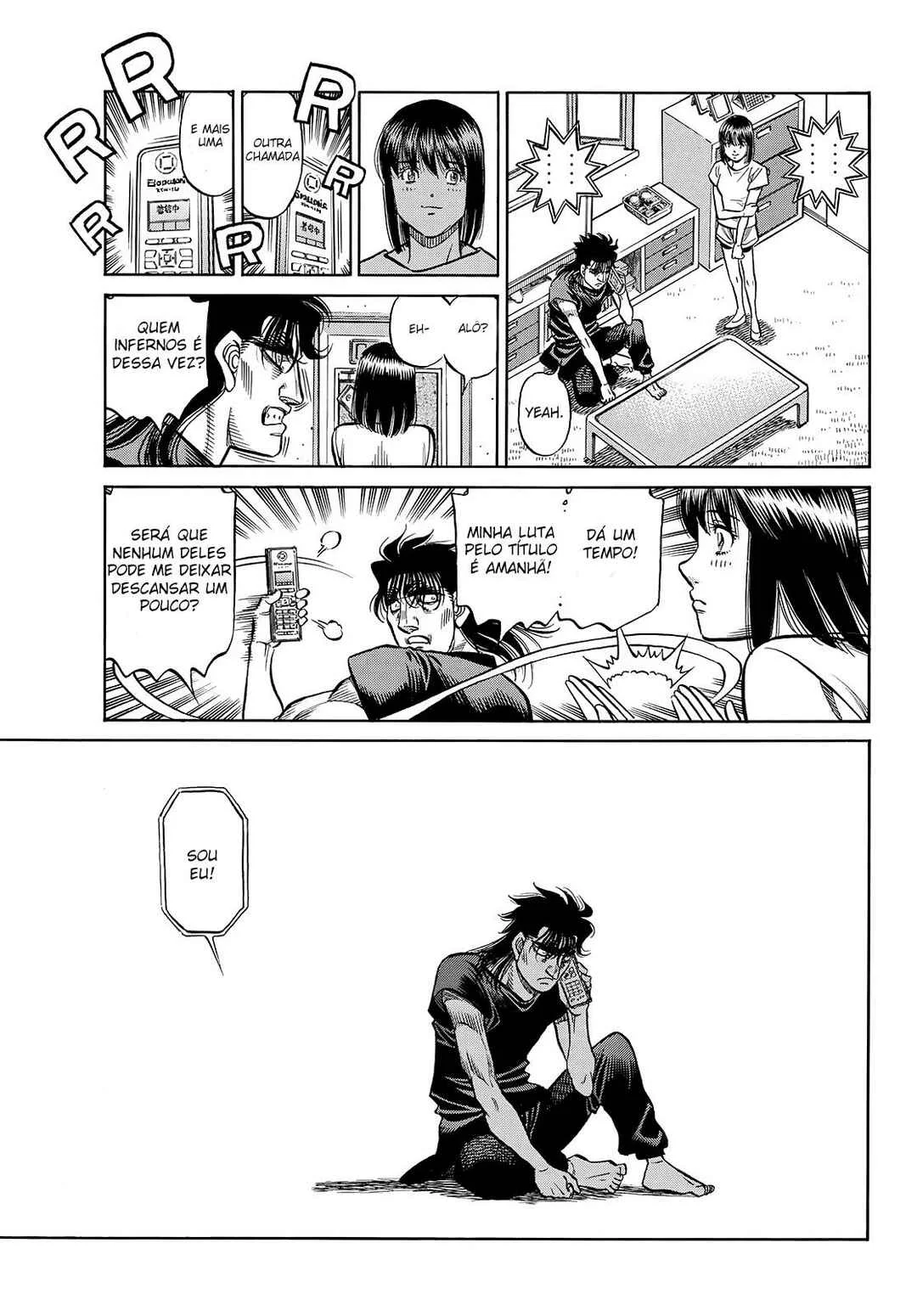 Hajime no Ippo Capítulo 889 – Obstáculo Invisível