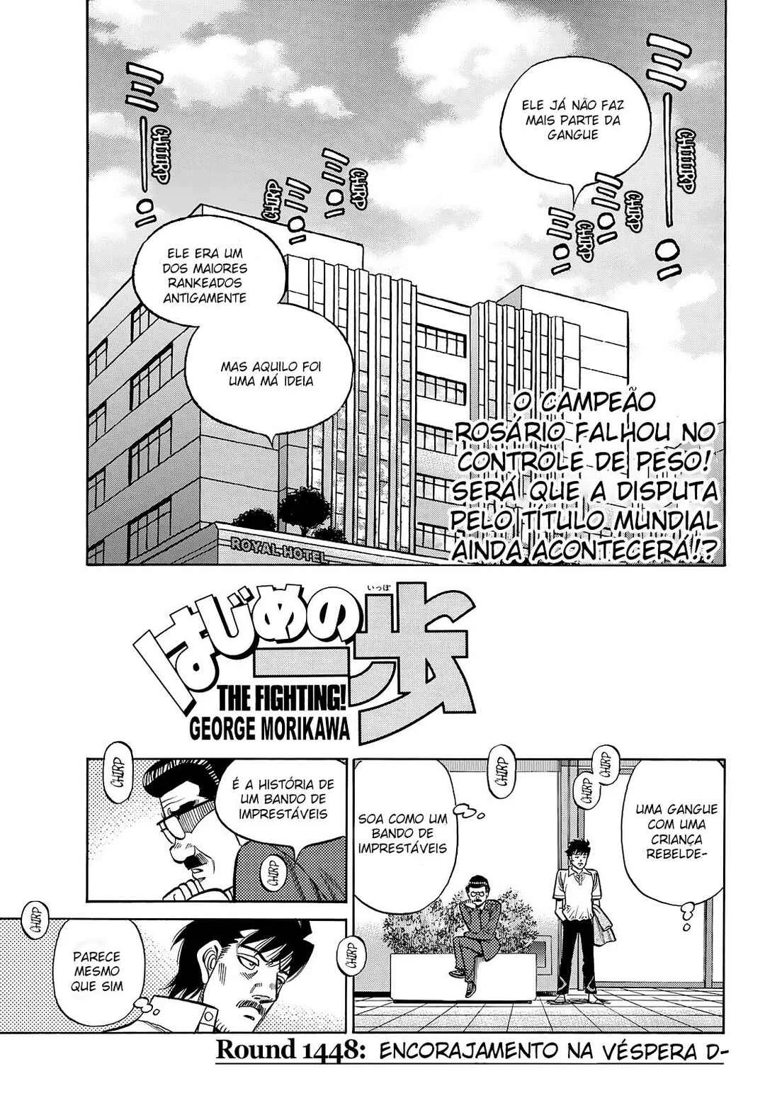 Hajime no Ippo Capítulo 889 – Obstáculo Invisível