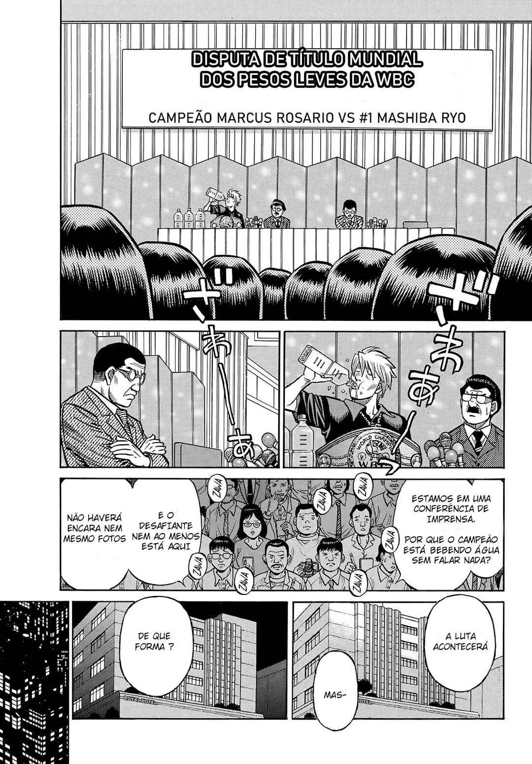 Hajime no Ippo Capítulo 889 – Obstáculo Invisível