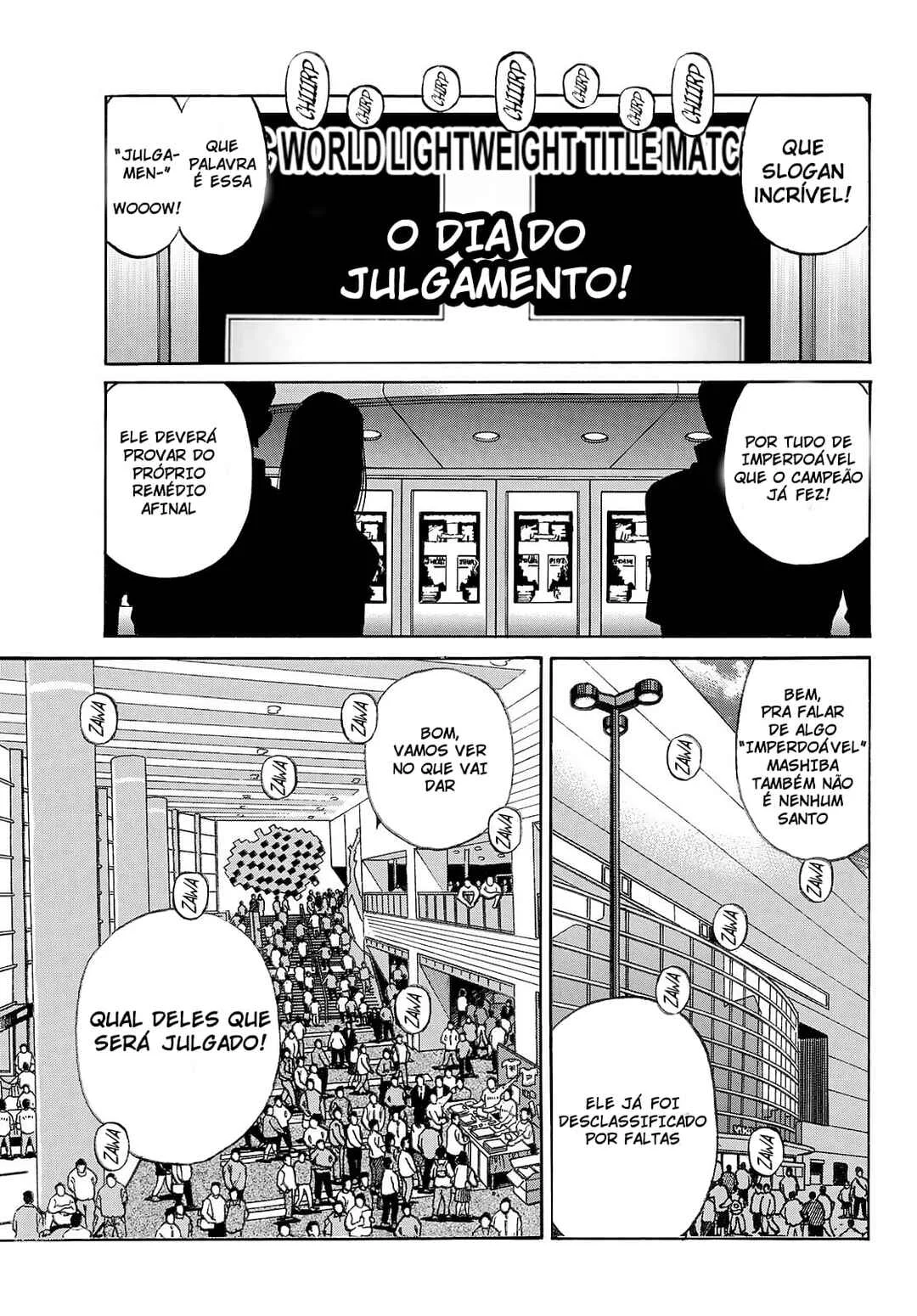 Hajime no Ippo Capítulo 889 – Obstáculo Invisível