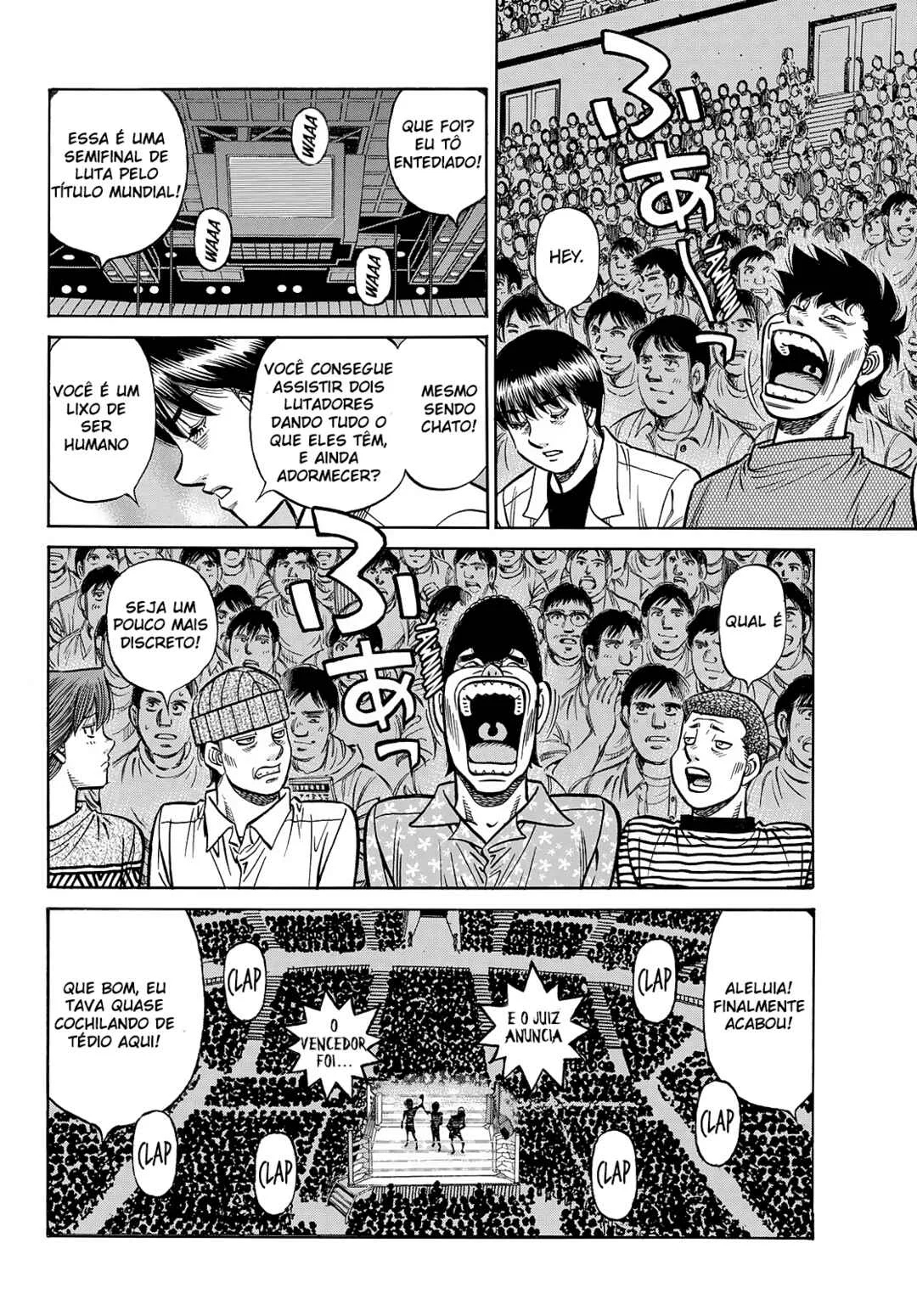 Hajime no Ippo Capítulo 889 – Obstáculo Invisível