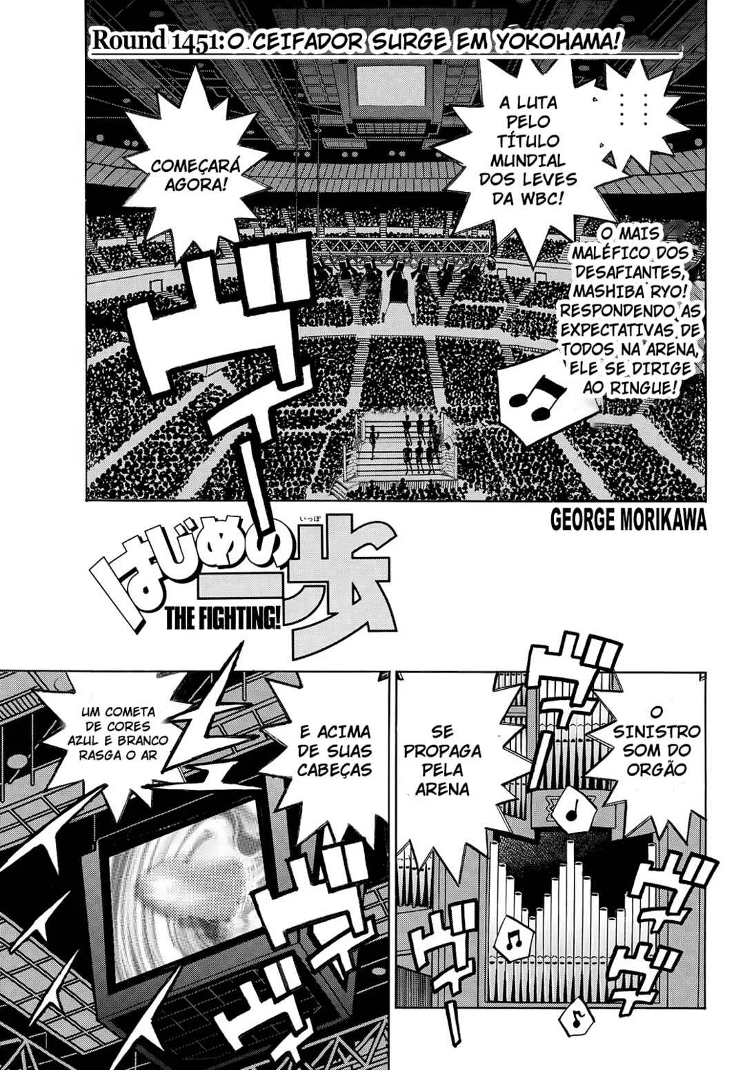 Hajime no Ippo Capítulo 889 – Obstáculo Invisível