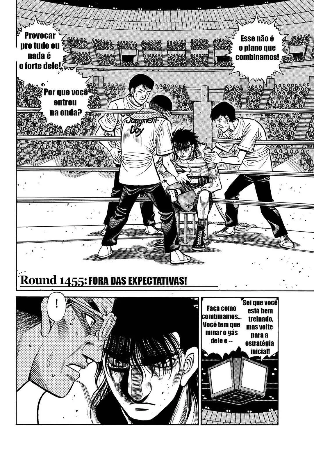 Hajime no Ippo Capítulo 889 – Obstáculo Invisível
