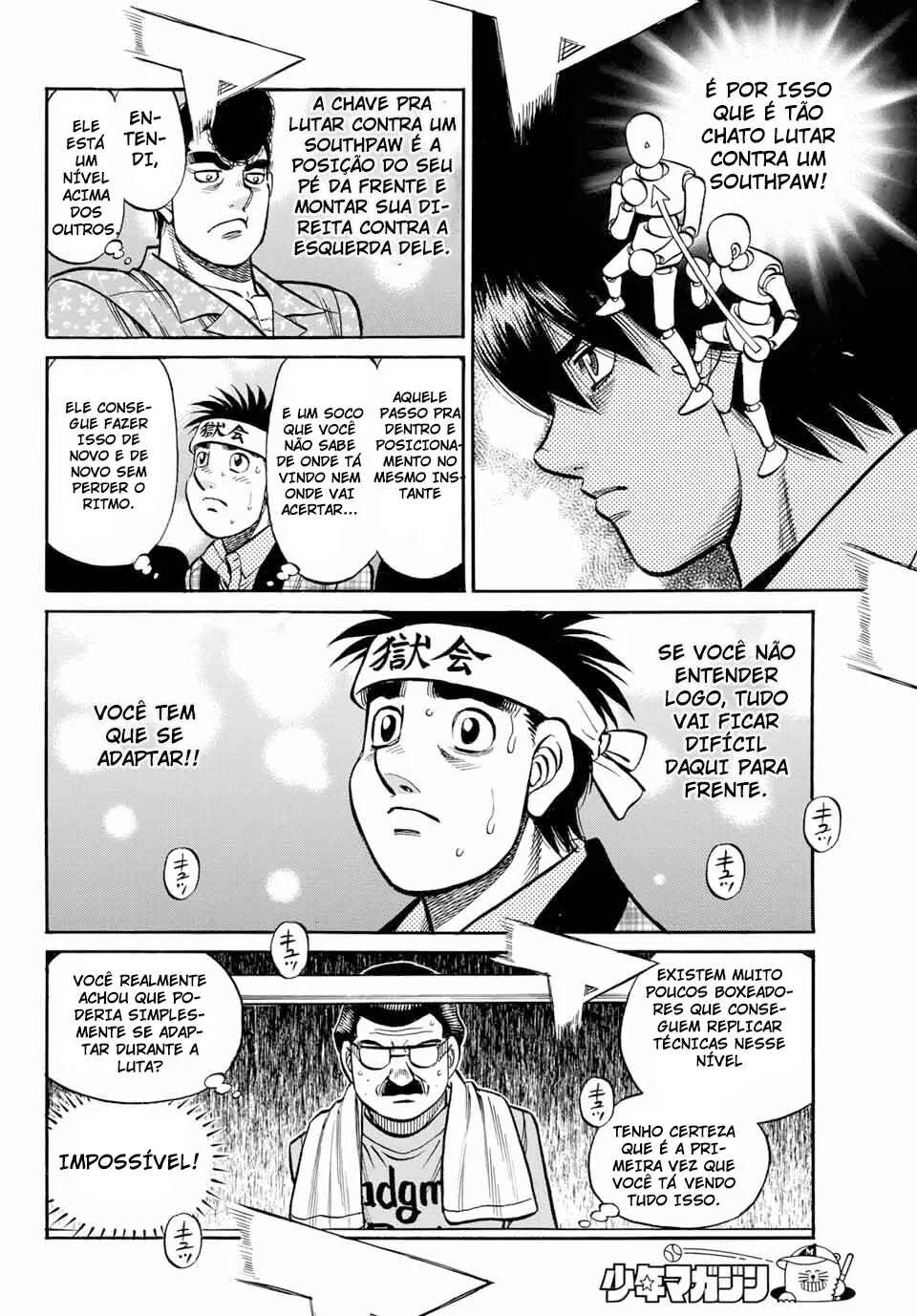 Hajime no Ippo Capítulo 889 – Obstáculo Invisível
