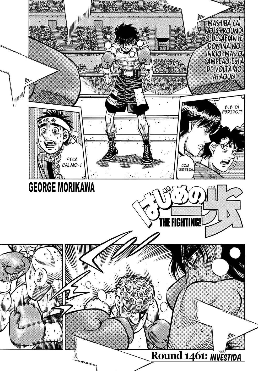 Hajime no Ippo Capítulo 889 – Obstáculo Invisível