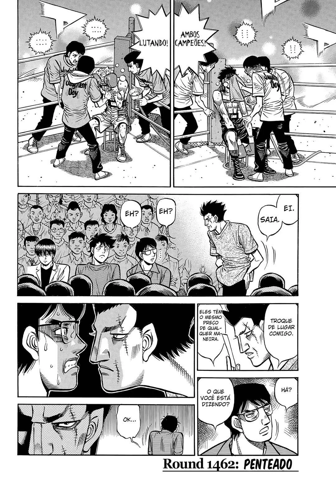 Hajime no Ippo Capítulo 889 – Obstáculo Invisível