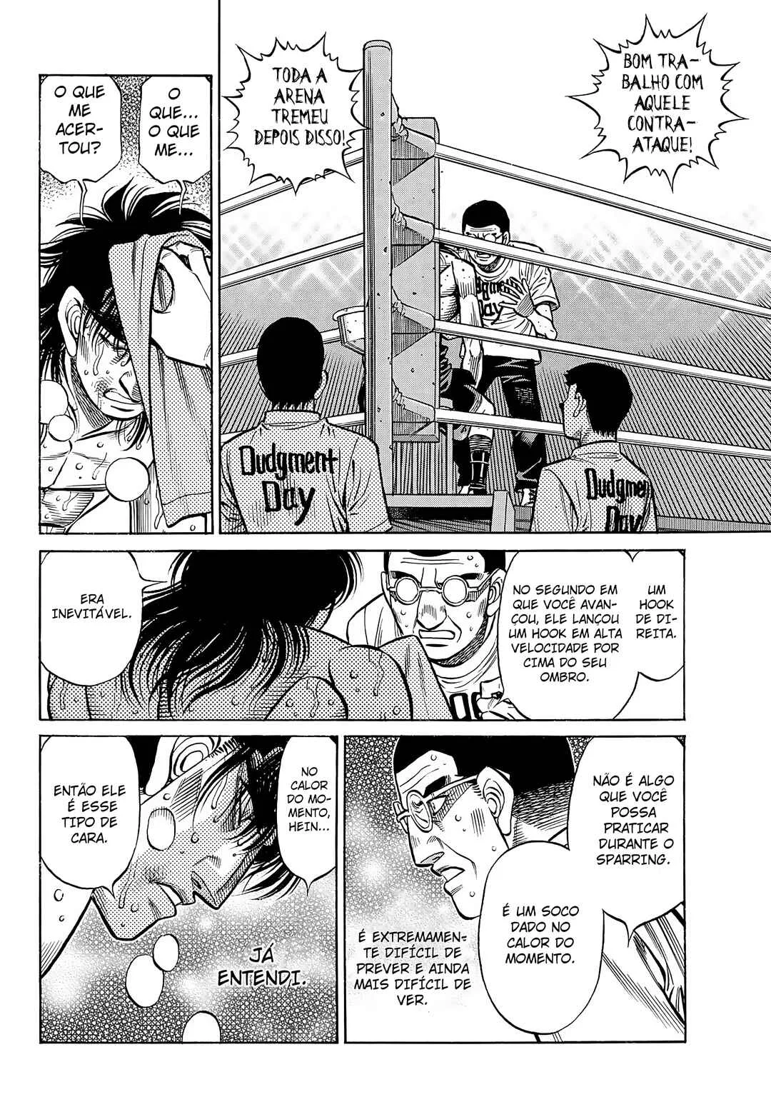 Hajime no Ippo Capítulo 889 – Obstáculo Invisível