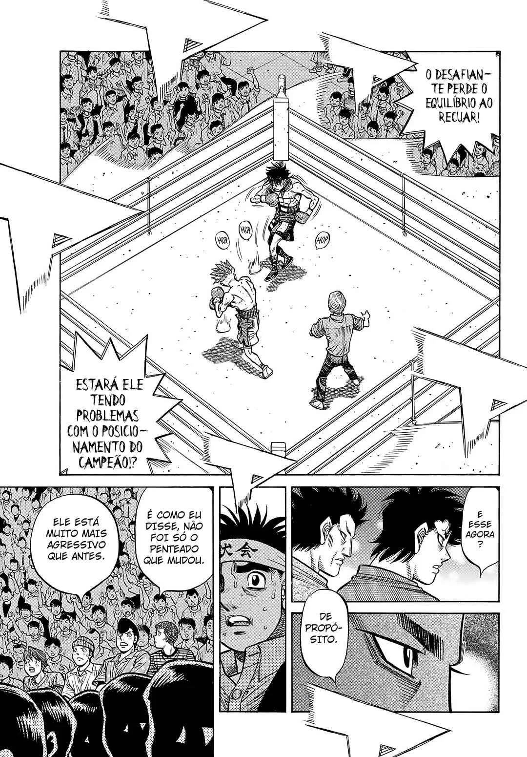 Hajime no Ippo Capítulo 889 – Obstáculo Invisível