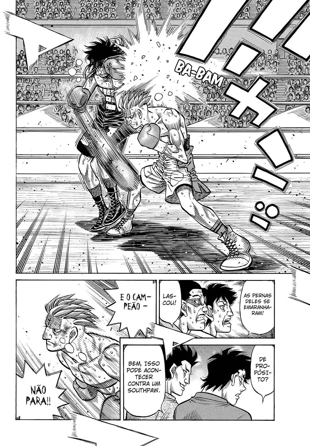 Hajime no Ippo Capítulo 889 – Obstáculo Invisível