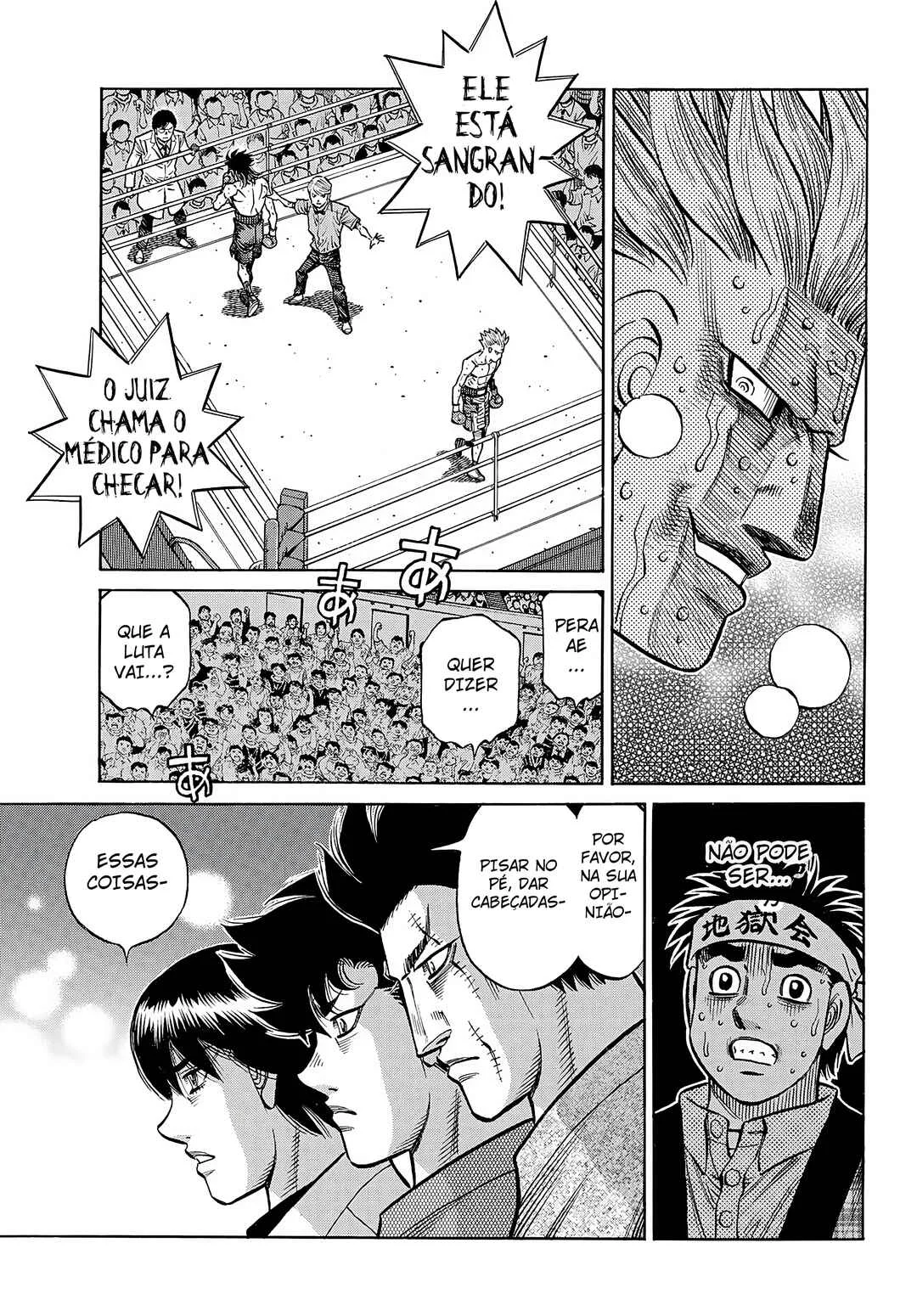 Hajime no Ippo Capítulo 889 – Obstáculo Invisível