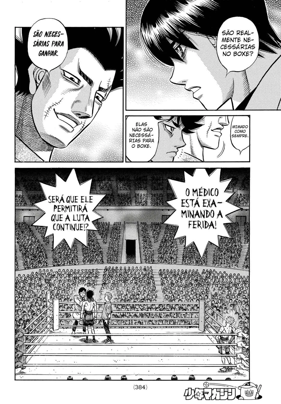 Hajime no Ippo Capítulo 889 – Obstáculo Invisível