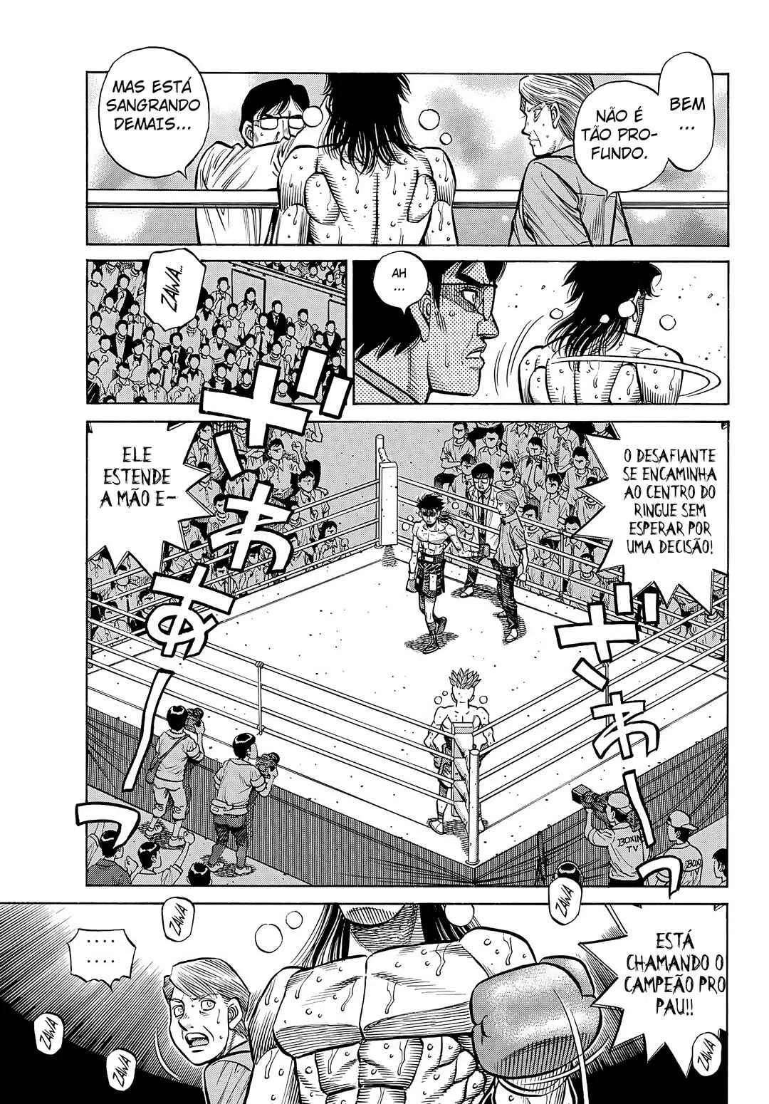 Hajime no Ippo Capítulo 889 – Obstáculo Invisível