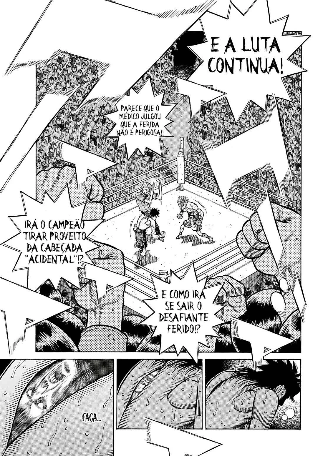 Hajime no Ippo Capítulo 889 – Obstáculo Invisível