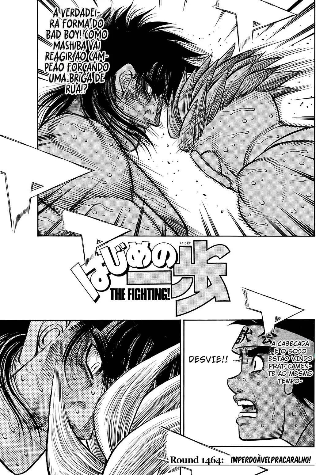 Hajime no Ippo Capítulo 889 – Obstáculo Invisível