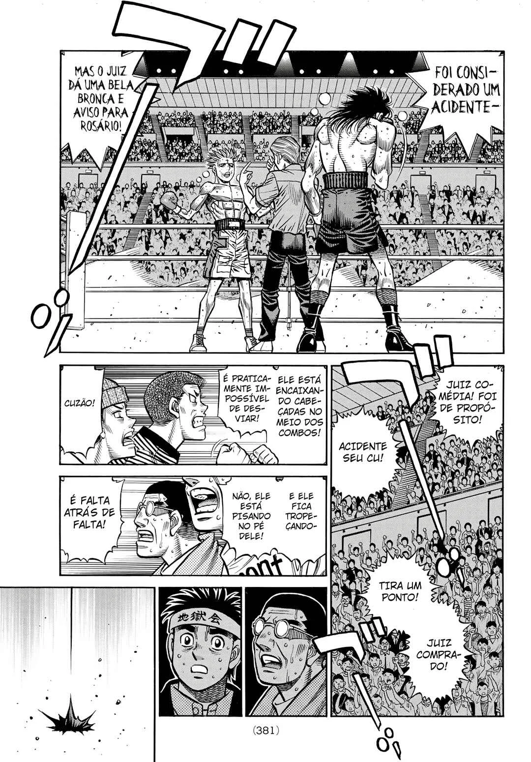 Hajime no Ippo Capítulo 889 – Obstáculo Invisível