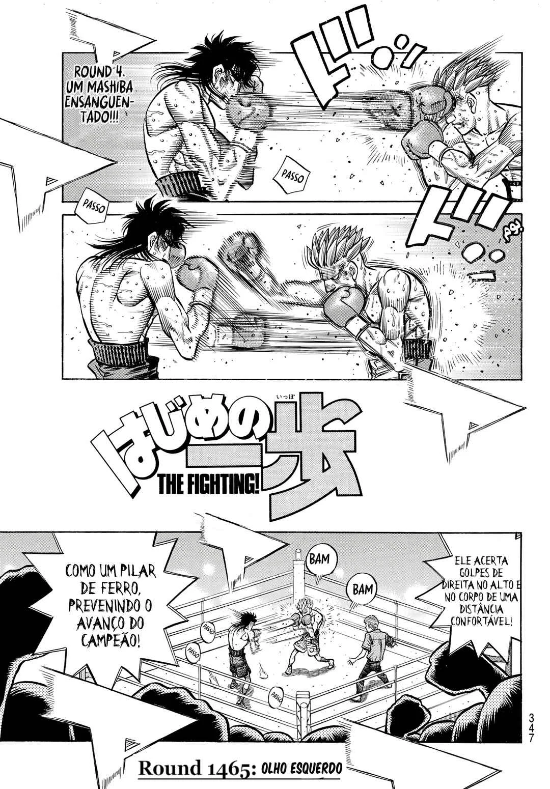 Hajime no Ippo Capítulo 889 – Obstáculo Invisível