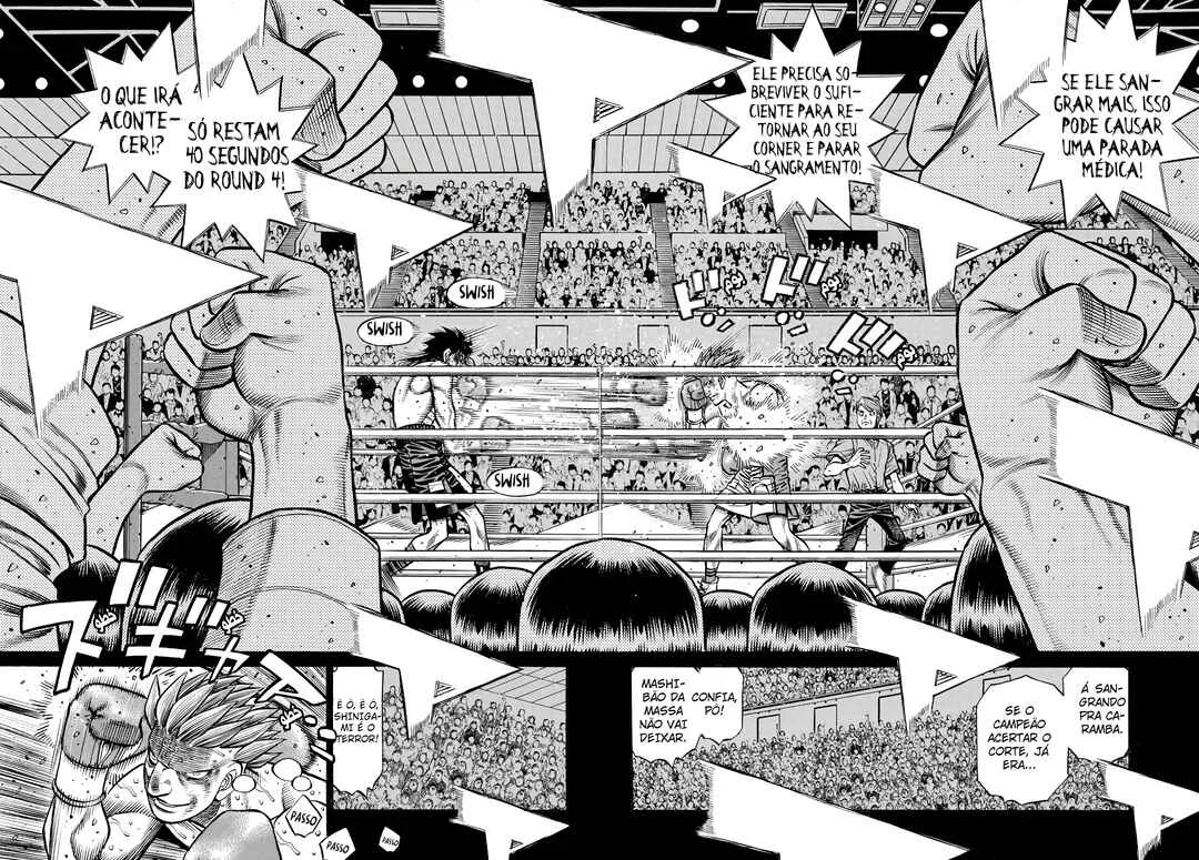 Hajime no Ippo Capítulo 889 – Obstáculo Invisível