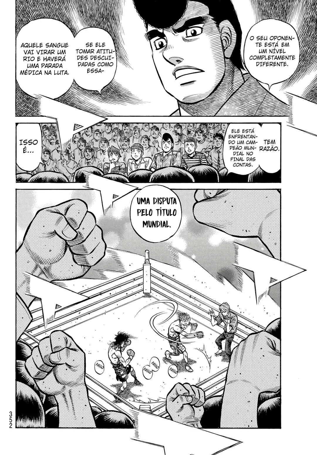 Hajime no Ippo Capítulo 889 – Obstáculo Invisível