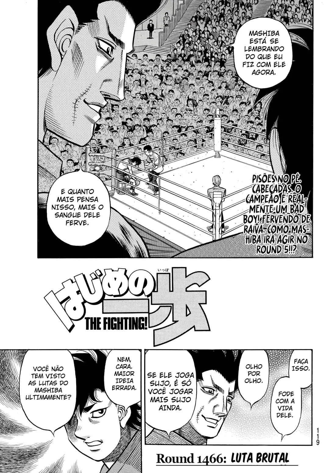 Hajime no Ippo Capítulo 889 – Obstáculo Invisível