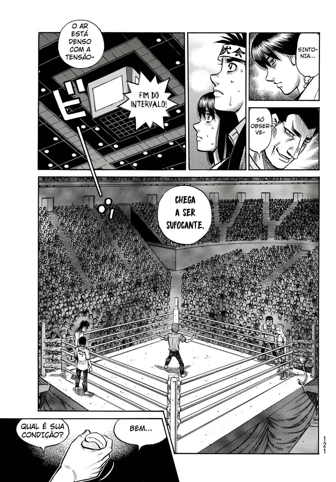 Hajime no Ippo Capítulo 889 – Obstáculo Invisível