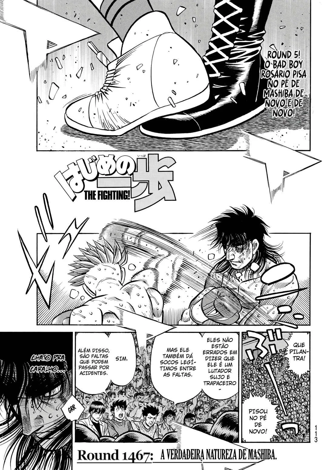 Hajime no Ippo Capítulo 889 – Obstáculo Invisível