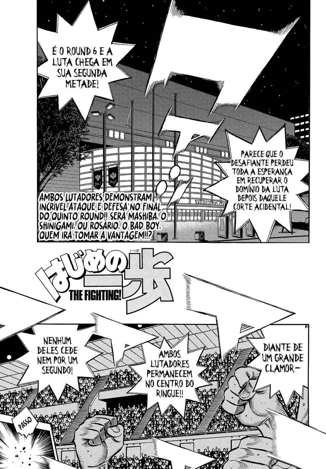Hajime no Ippo Capítulo 889 – Obstáculo Invisível