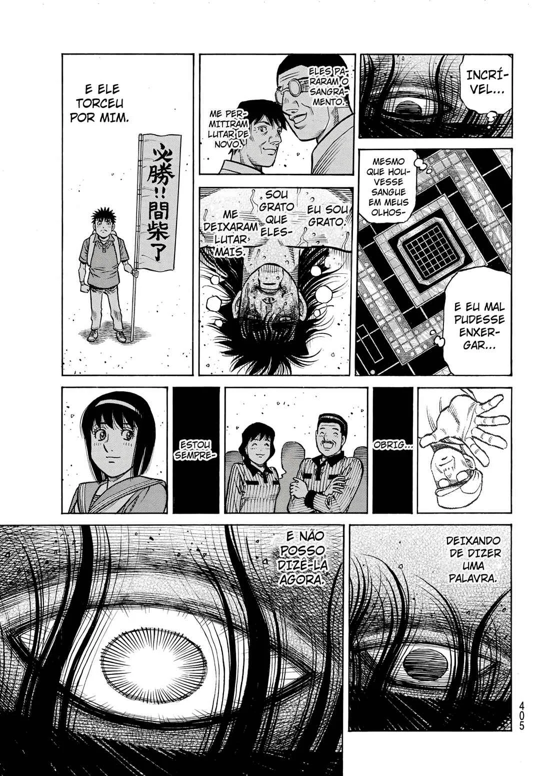 Hajime no Ippo Capítulo 889 – Obstáculo Invisível