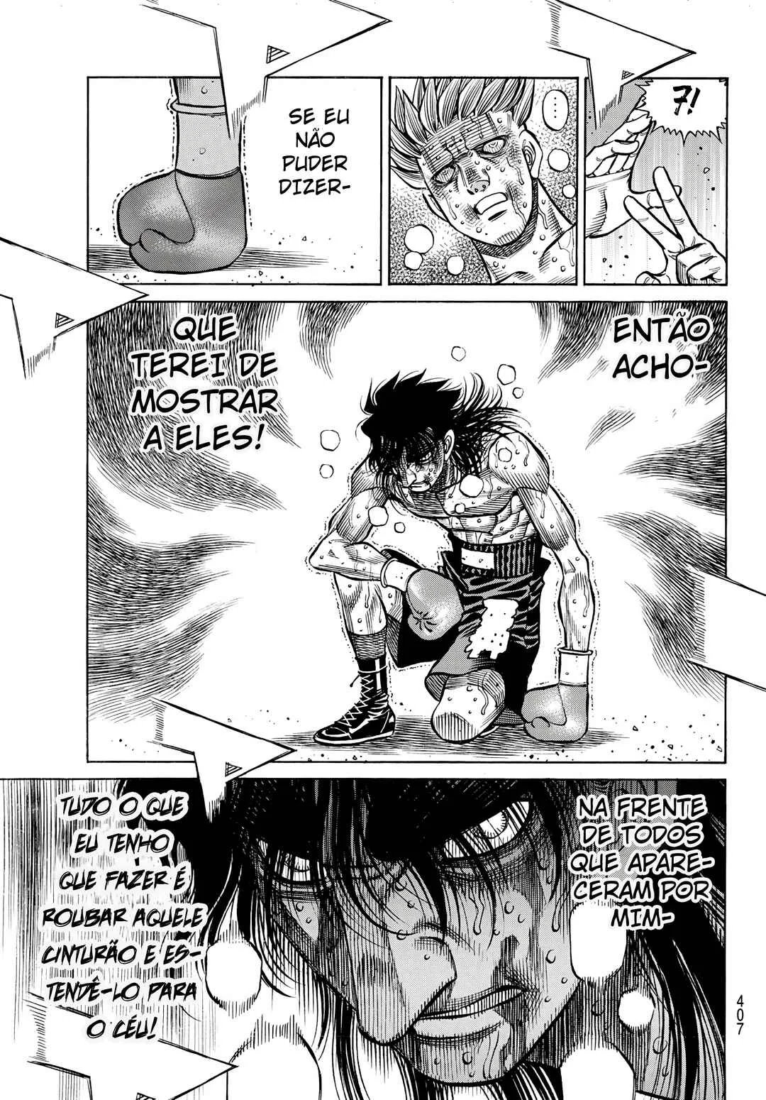 Hajime no Ippo Capítulo 889 – Obstáculo Invisível