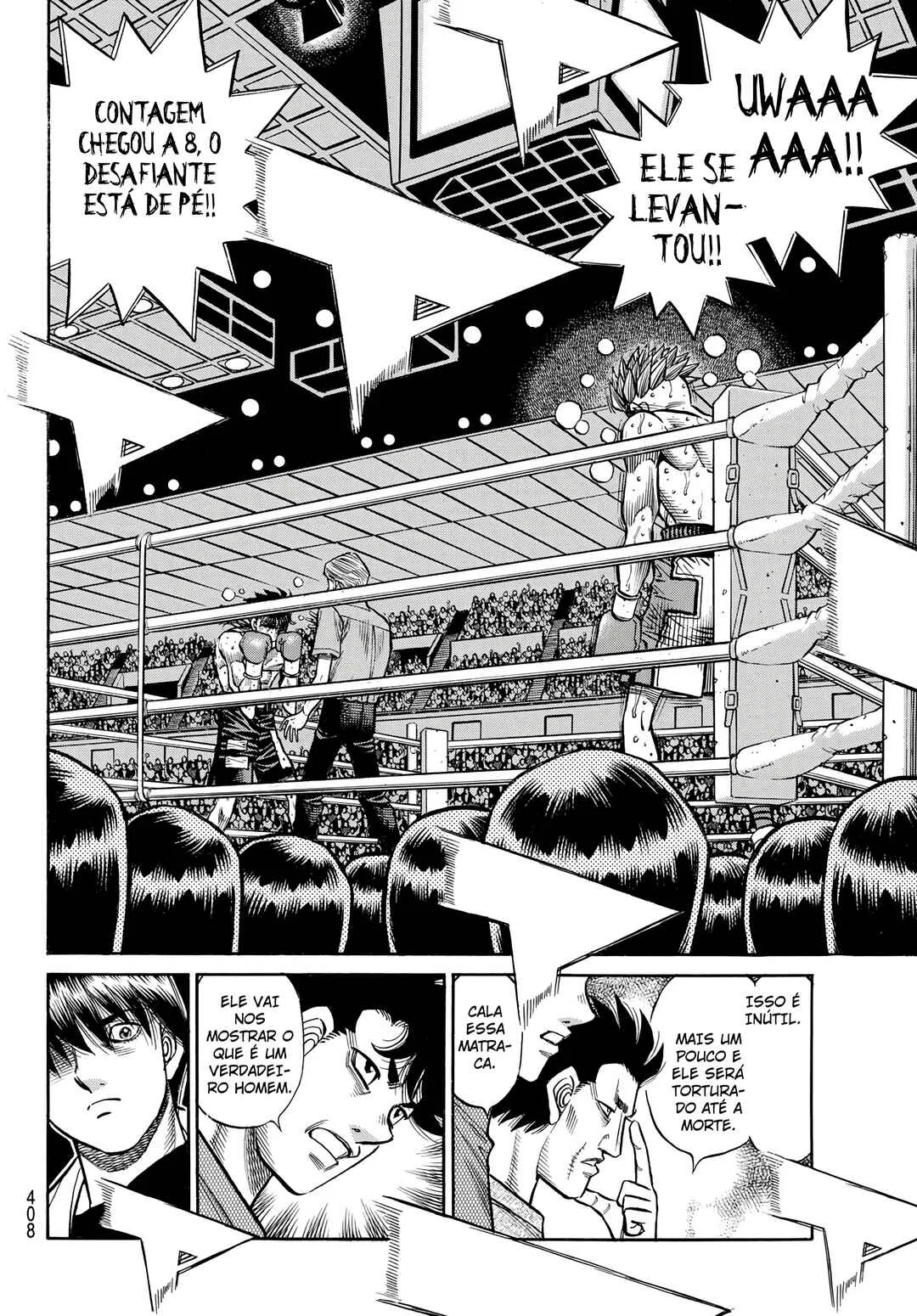 Hajime no Ippo Capítulo 889 – Obstáculo Invisível
