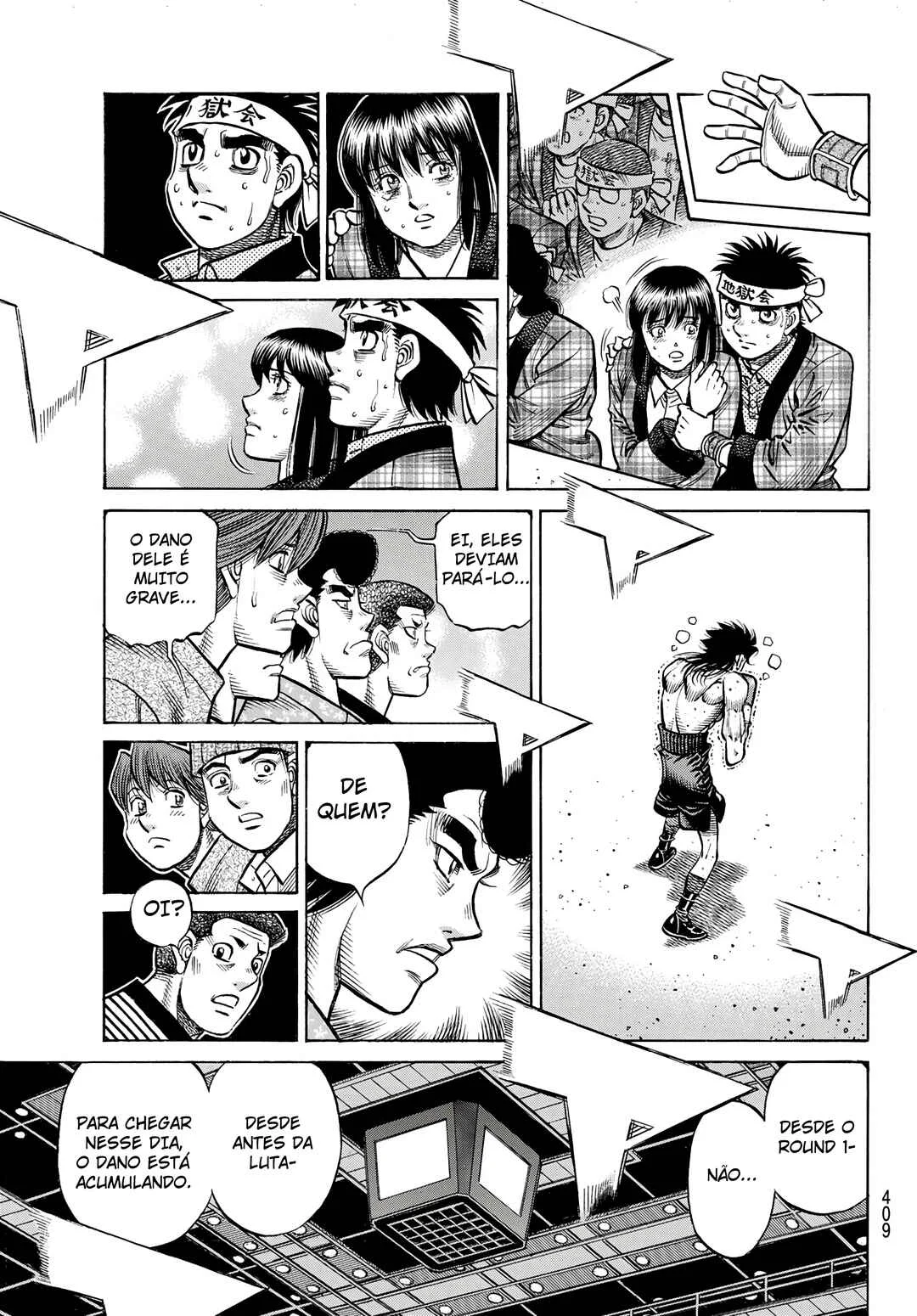 Hajime no Ippo Capítulo 889 – Obstáculo Invisível