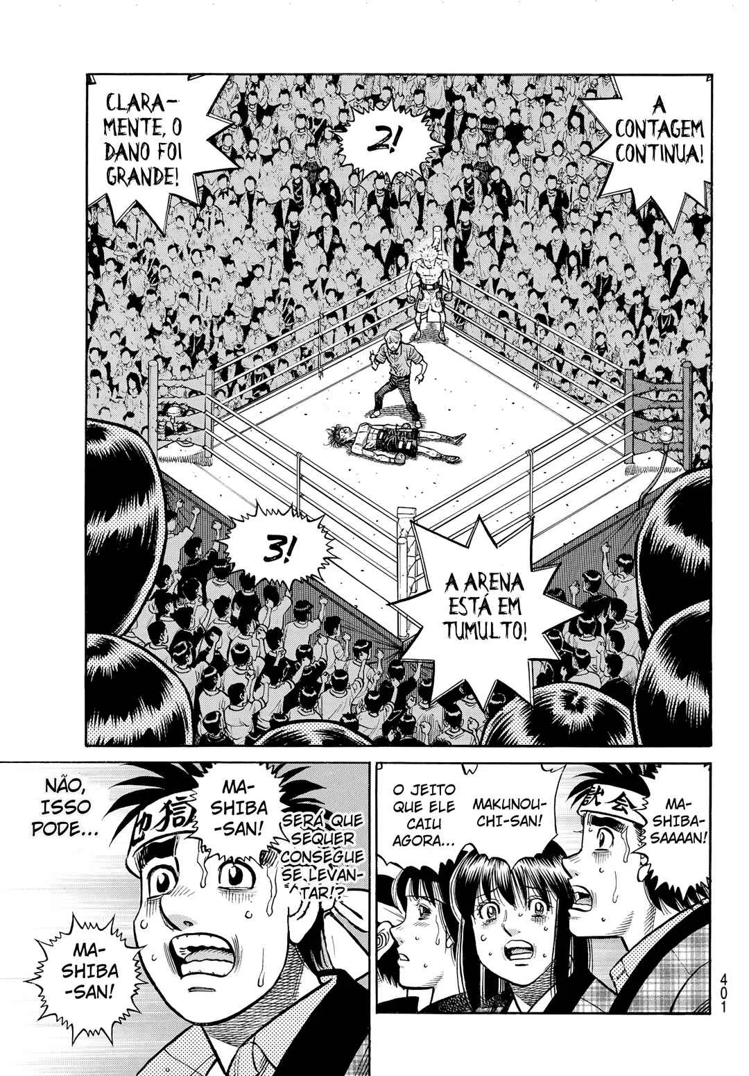 Hajime no Ippo Capítulo 889 – Obstáculo Invisível