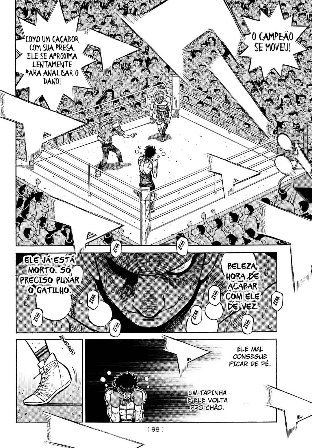 Hajime no Ippo Capítulo 889 – Obstáculo Invisível