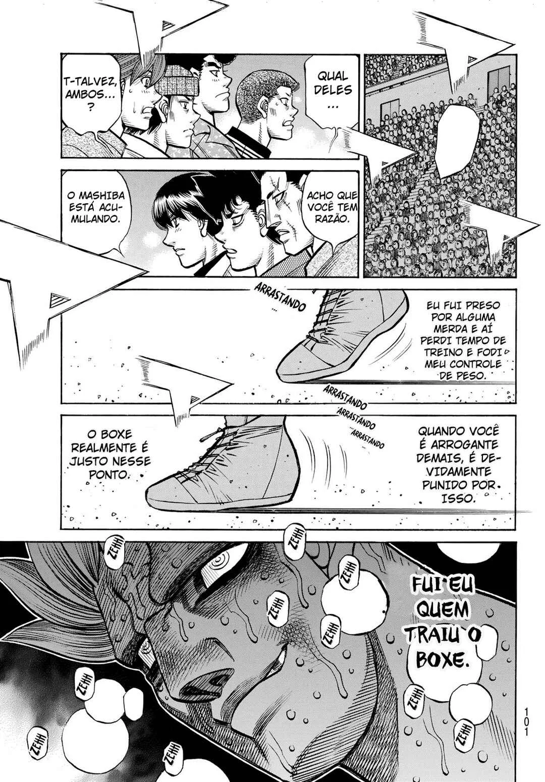 Hajime no Ippo Capítulo 889 – Obstáculo Invisível