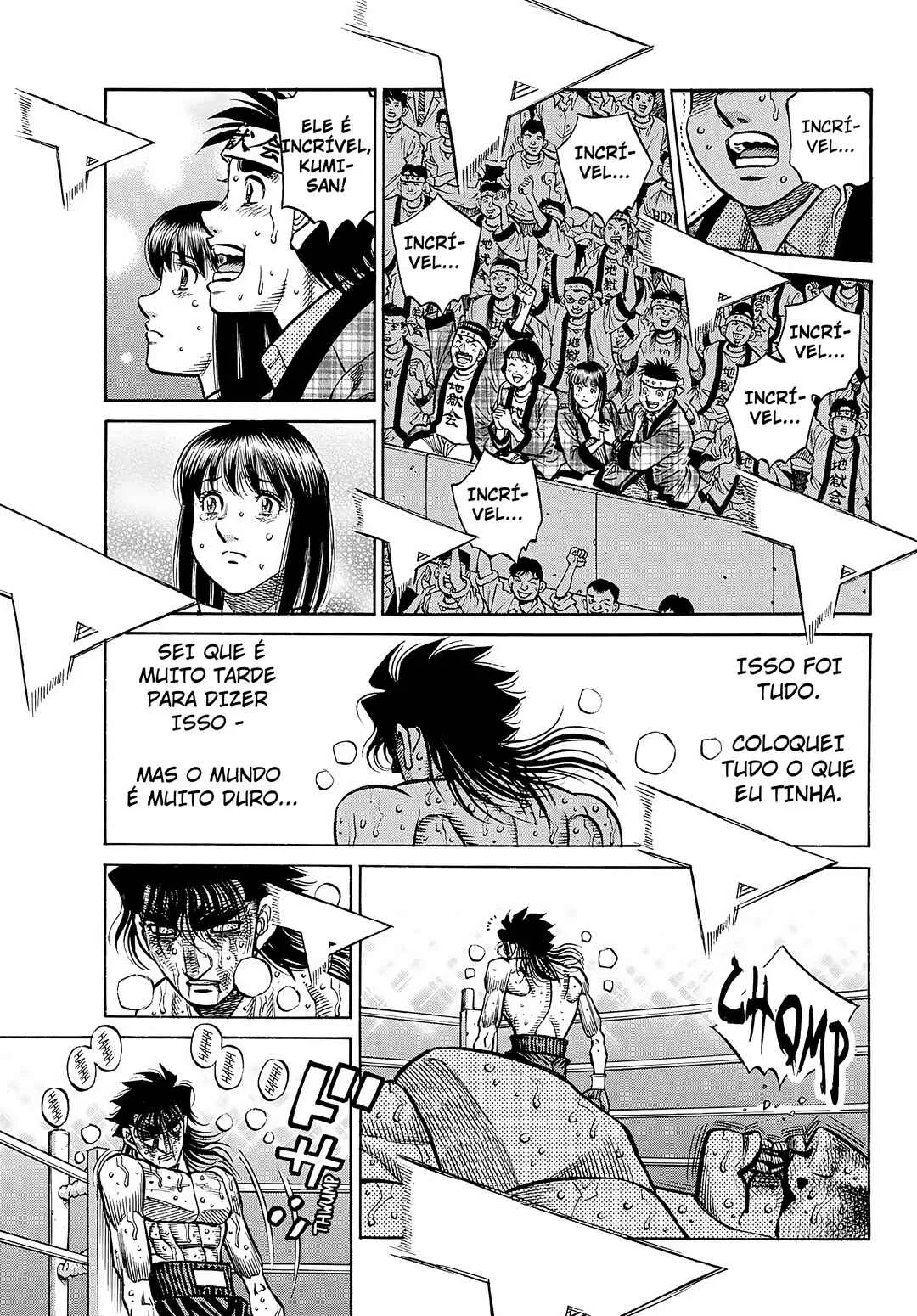 Hajime no Ippo Capítulo 889 – Obstáculo Invisível