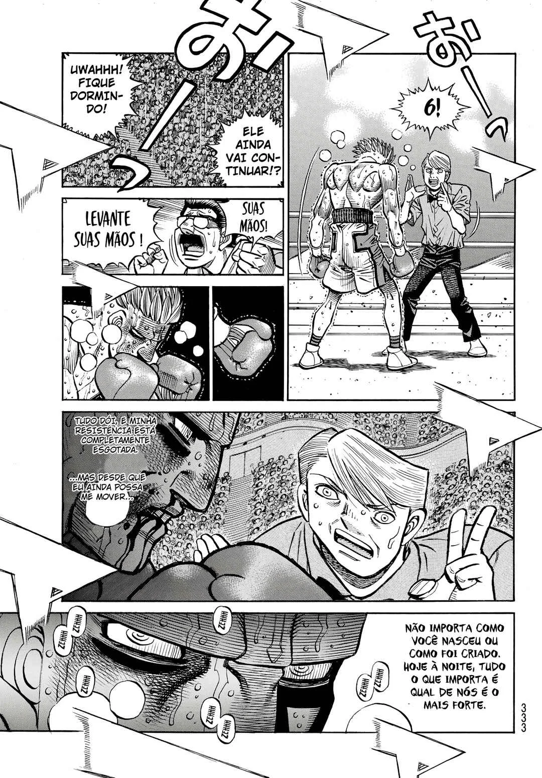 Hajime no Ippo Capítulo 889 – Obstáculo Invisível