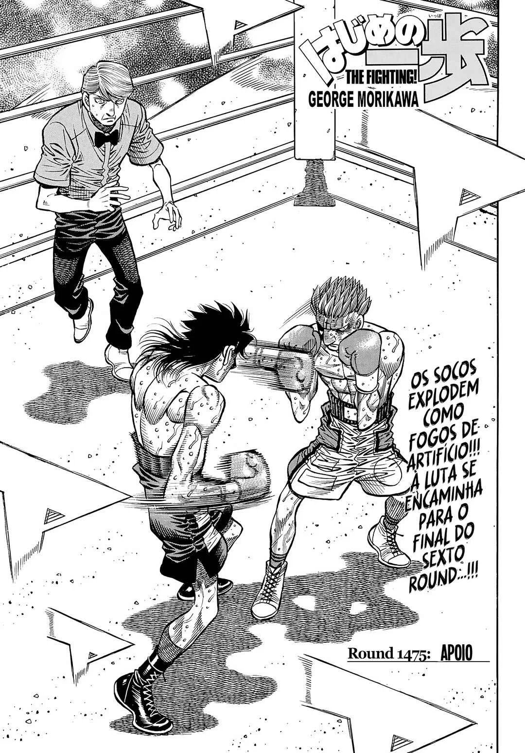 Hajime no Ippo Capítulo 889 – Obstáculo Invisível