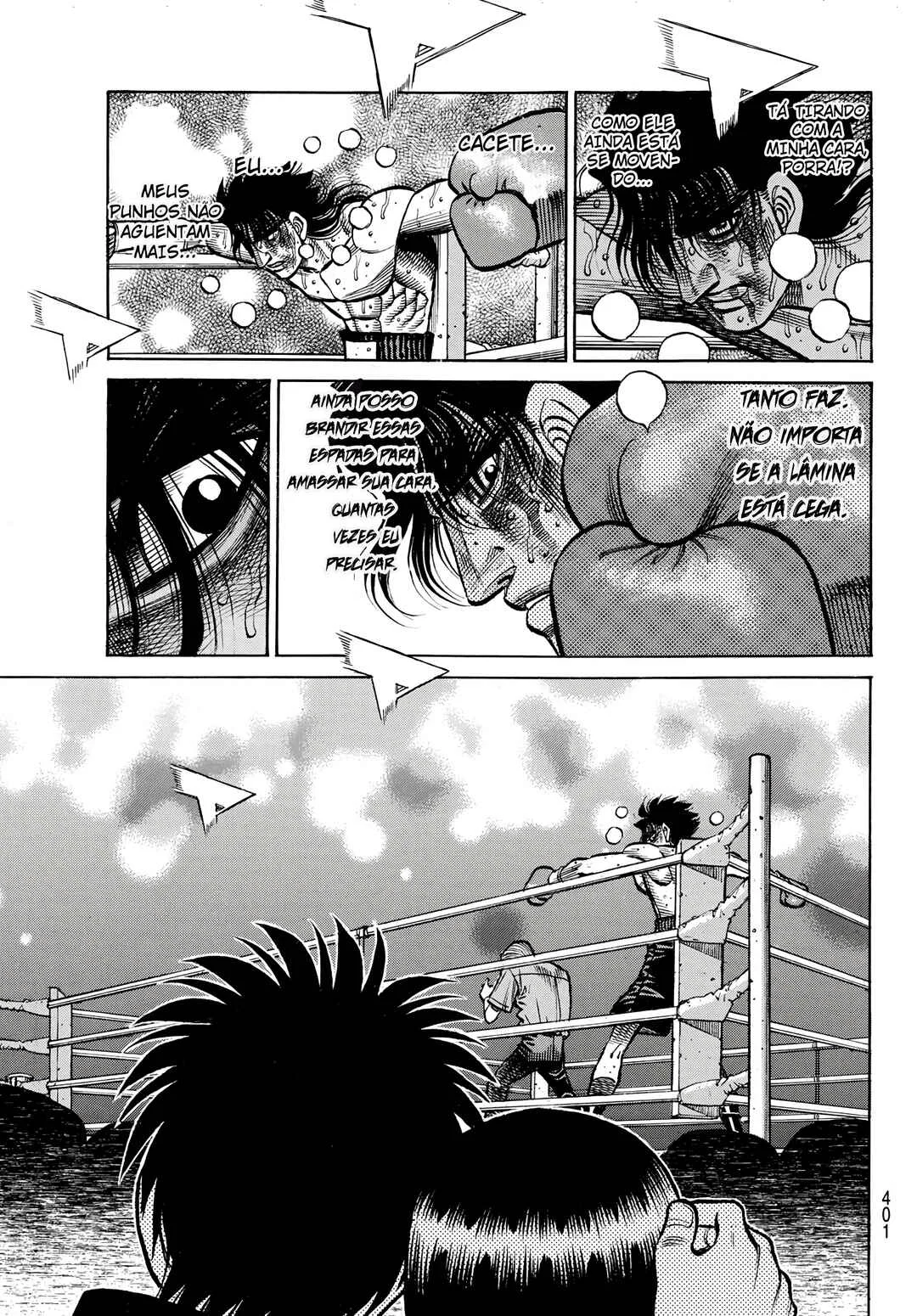 Hajime no Ippo Capítulo 889 – Obstáculo Invisível