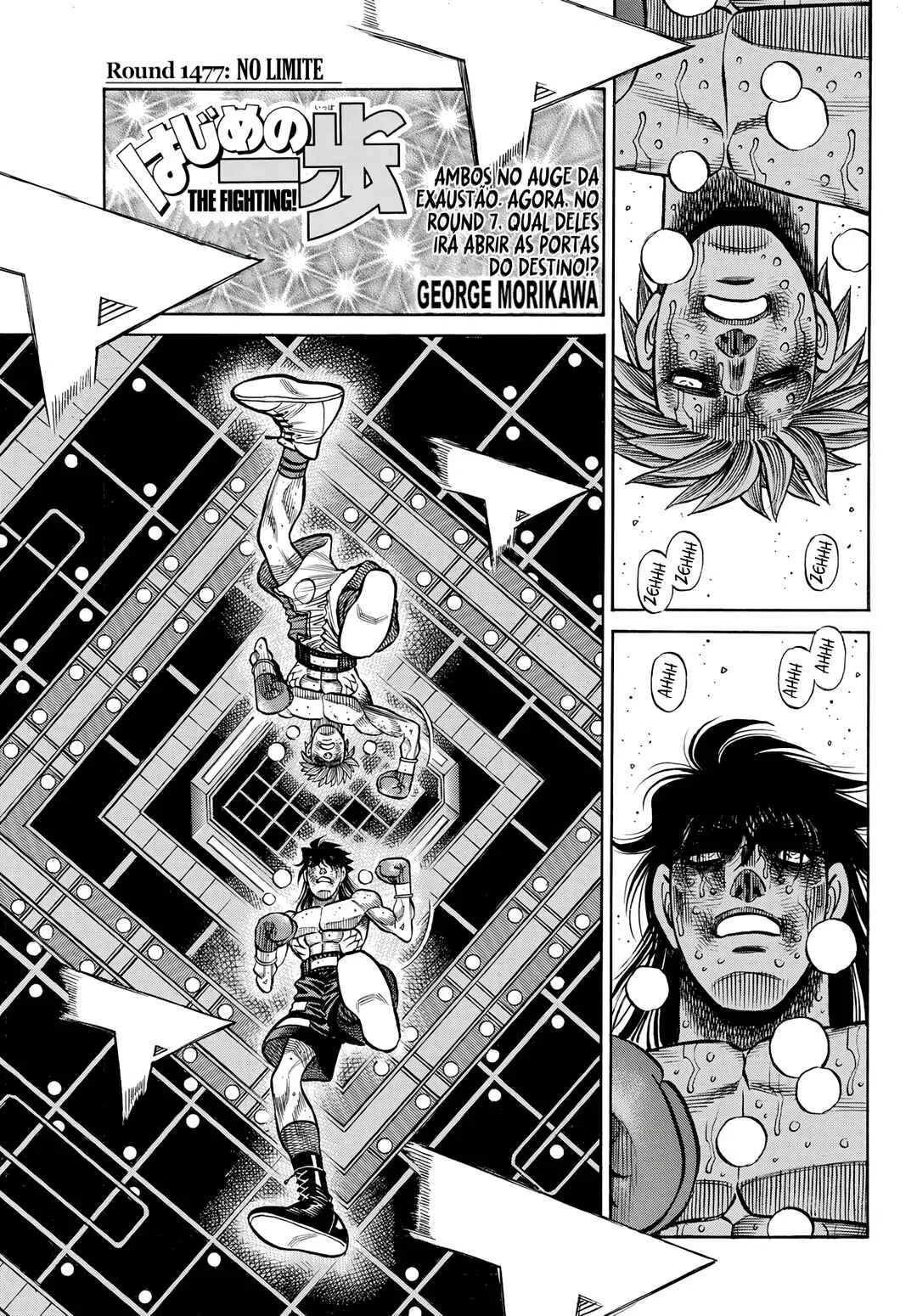 Hajime no Ippo Capítulo 889 – Obstáculo Invisível