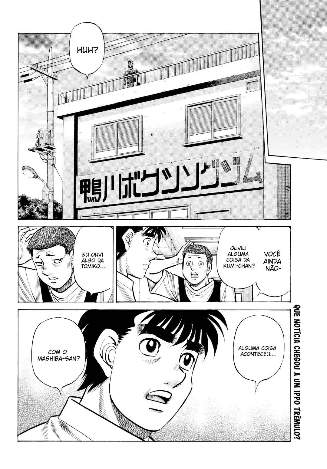 Hajime no Ippo Capítulo 889 – Obstáculo Invisível