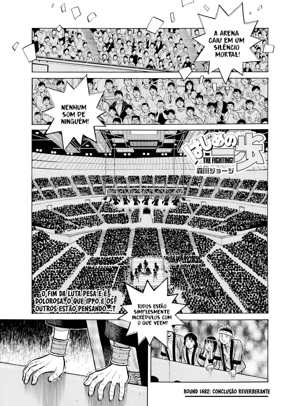 Hajime no Ippo Capítulo 889 – Obstáculo Invisível