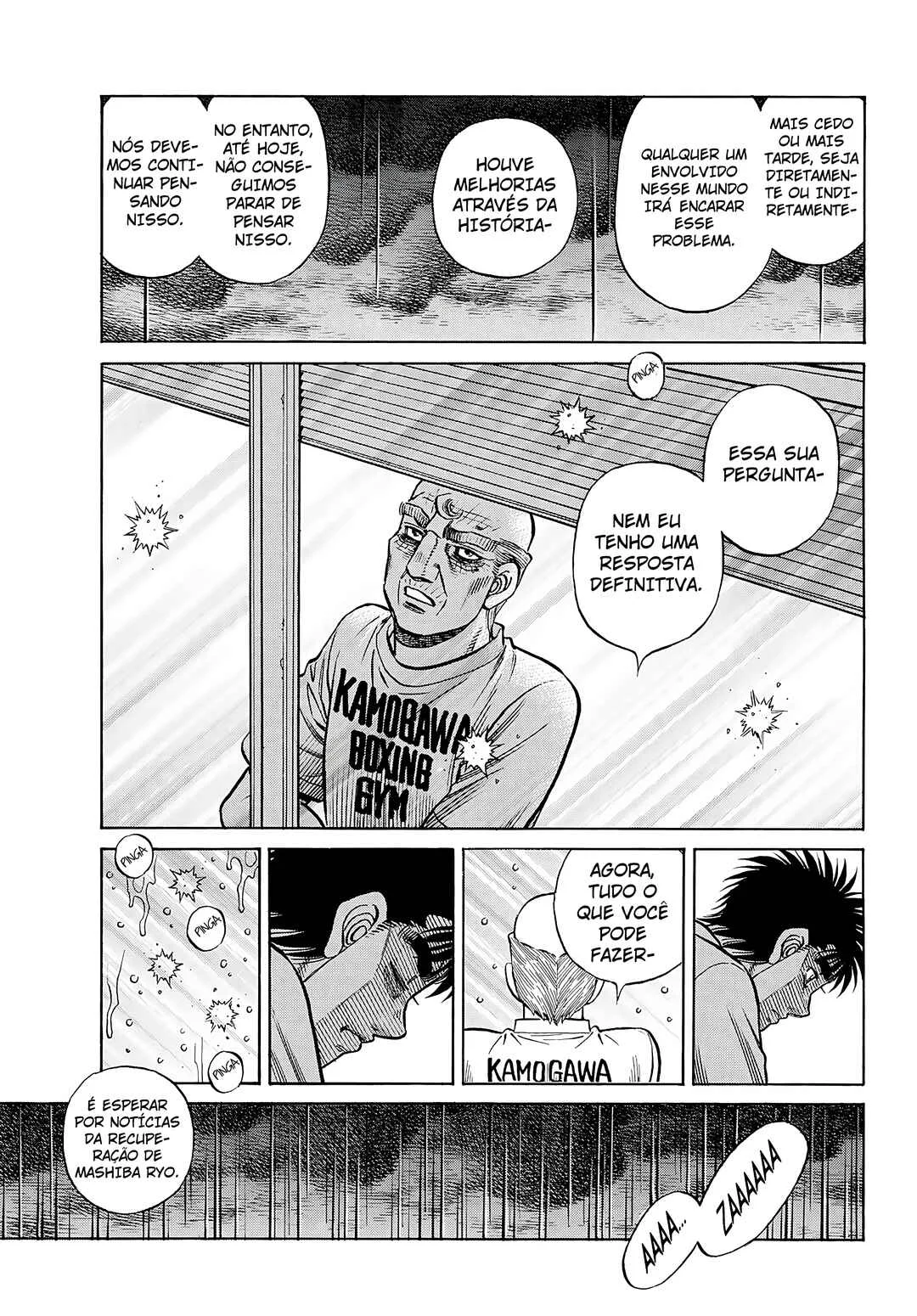 Hajime no Ippo Capítulo 889 – Obstáculo Invisível