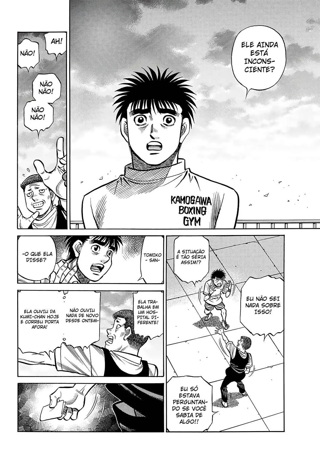 Hajime no Ippo Capítulo 889 – Obstáculo Invisível