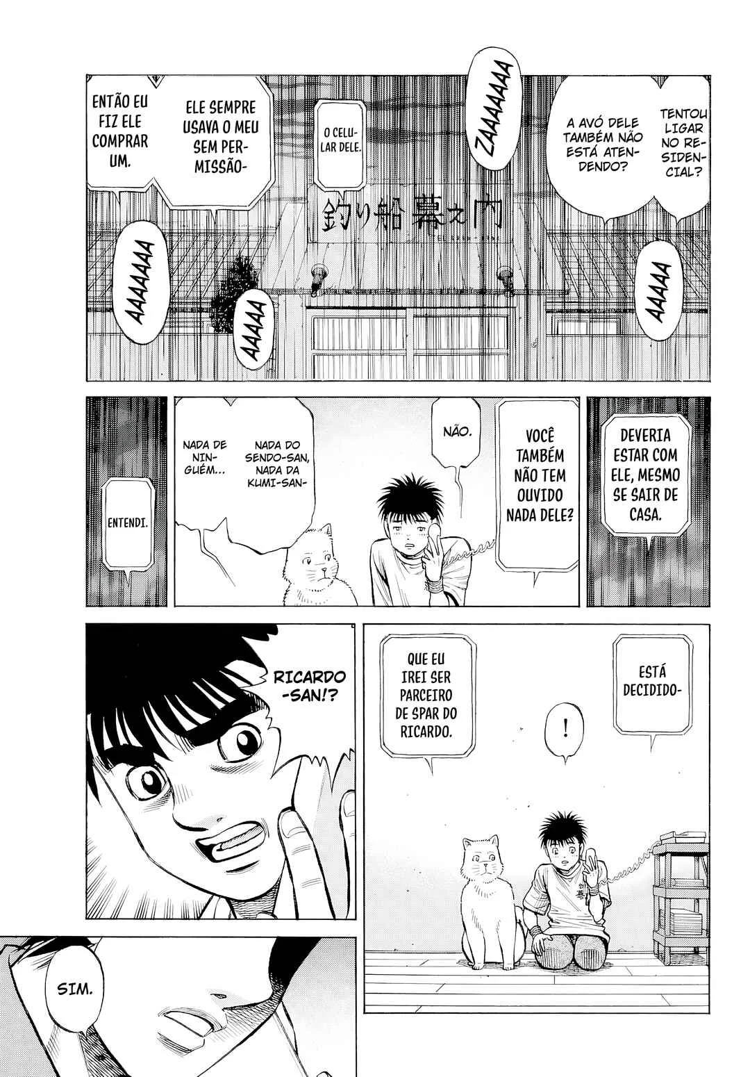 Hajime no Ippo Capítulo 889 – Obstáculo Invisível