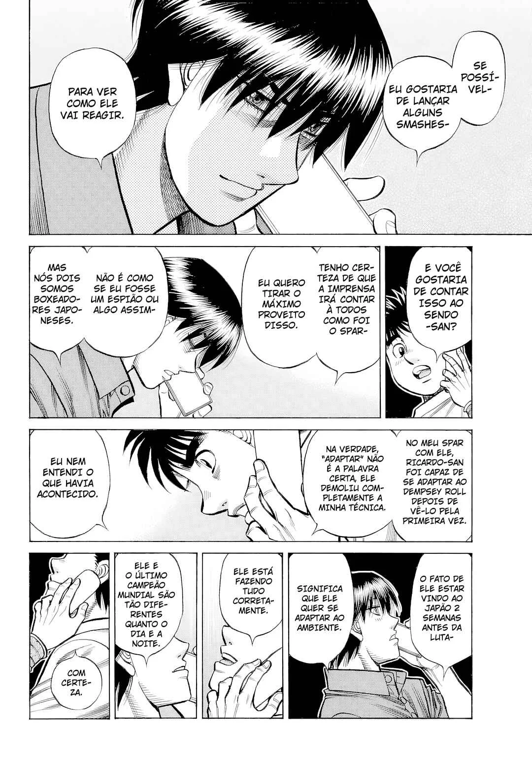 Hajime no Ippo Capítulo 889 – Obstáculo Invisível