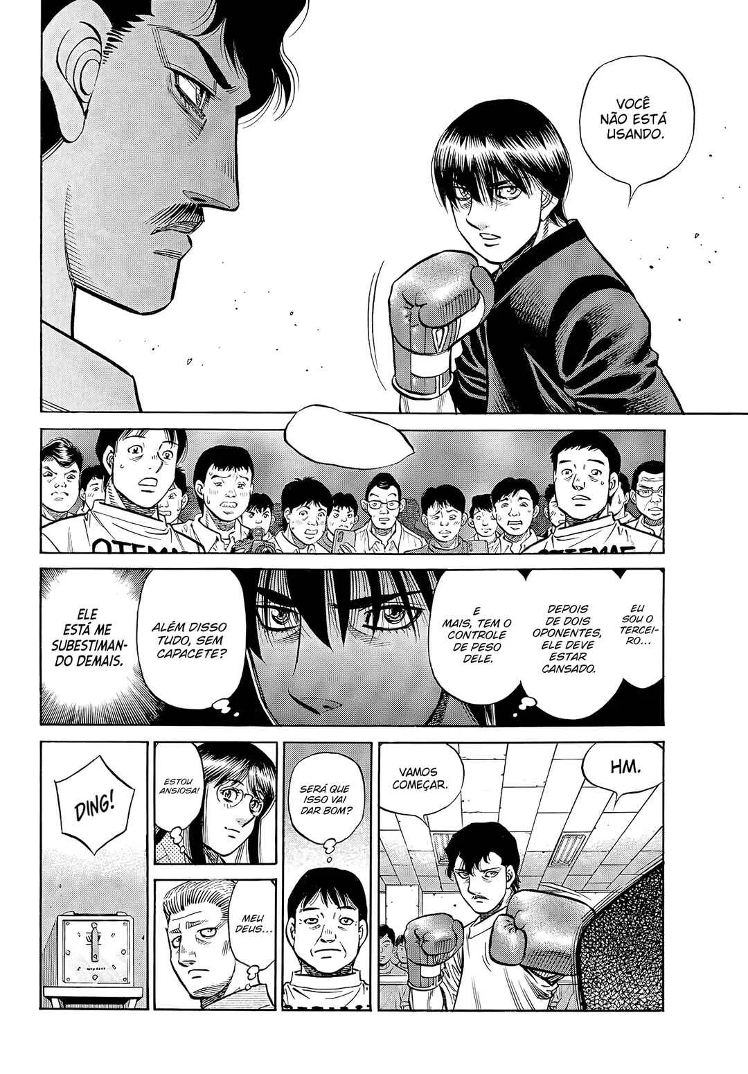 Hajime no Ippo Capítulo 889 – Obstáculo Invisível