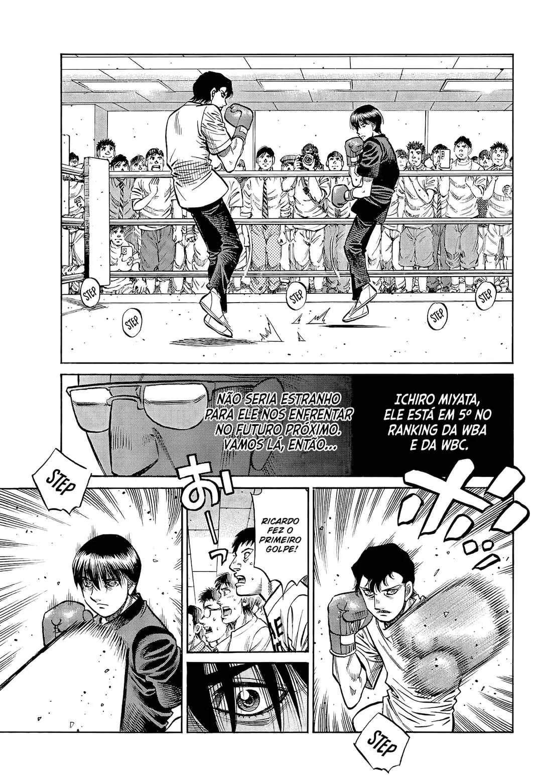 Hajime no Ippo Capítulo 889 – Obstáculo Invisível