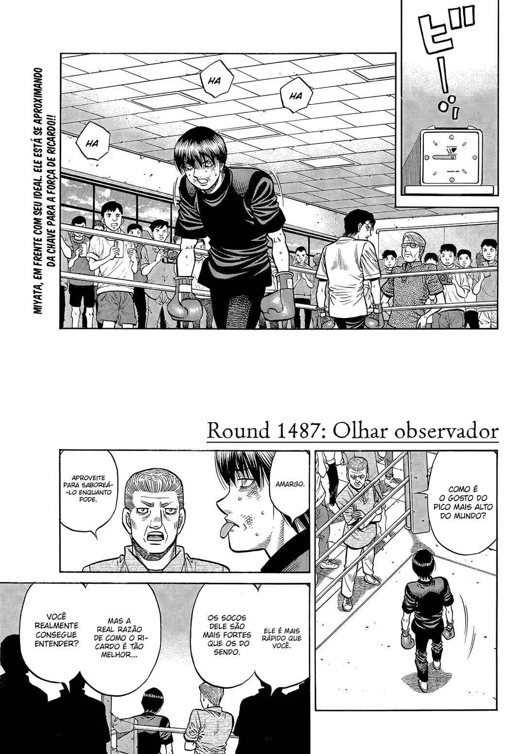 Hajime no Ippo Capítulo 889 – Obstáculo Invisível