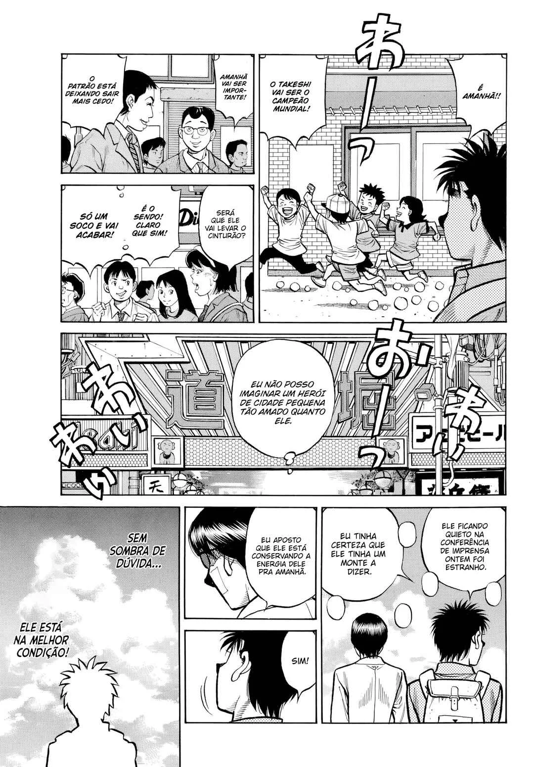 Hajime no Ippo Capítulo 889 – Obstáculo Invisível